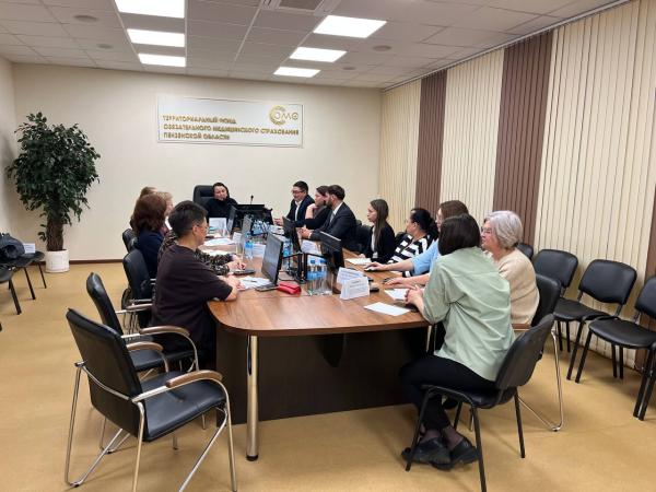В ТФОМС ПЕНЗЕНСКОЙ ОБЛАСТИ ОБСУДИЛИ МЕРЫ ПО СОВЕРШЕНСТВОВАНИЮ ПРОФИЛАКТИКИ ХРОНИЧЕСКИХ НЕИНФЕКЦИОННЫХ ЗАБОЛЕВАНИЙ